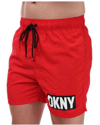 DKNY Kos Swim Short - Red