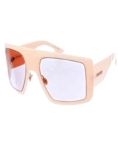 Dior Vierkante Acetaat Zonnebril Voor Van Solight1 - Roze