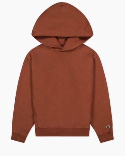 Champion Hooded Sweatshirt - Brown