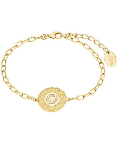 S.oliver Bracelet For Ladies - Metallic