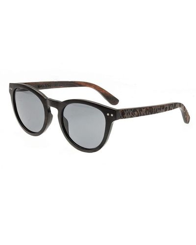 Earth Wood Copacabana Polarized Sunglasses - Black