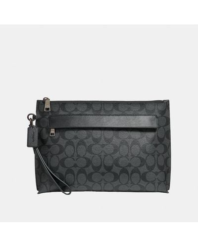 COACH Carry All Pouch - Grey