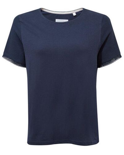 Craghoppers Ladies Nosibotanical T-Shirt ( ) - Blue