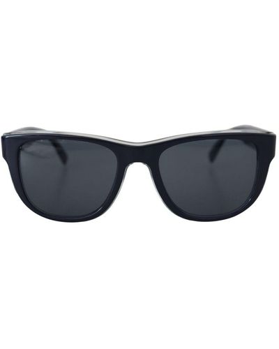 Dolce & Gabbana Gorgeous Plastic Sunglasses With Mirror Lens - Blue