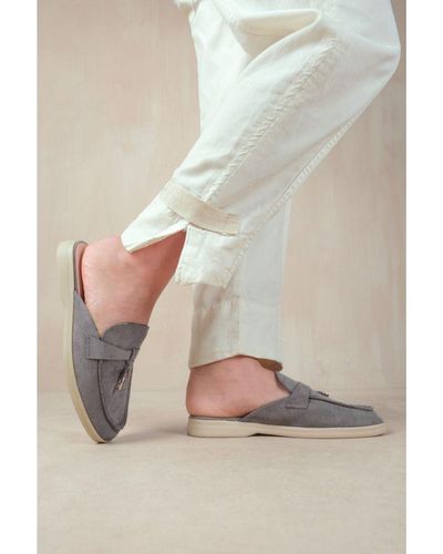 Where's That From 'Twilight' Flat Slip On Loafer - Grey
