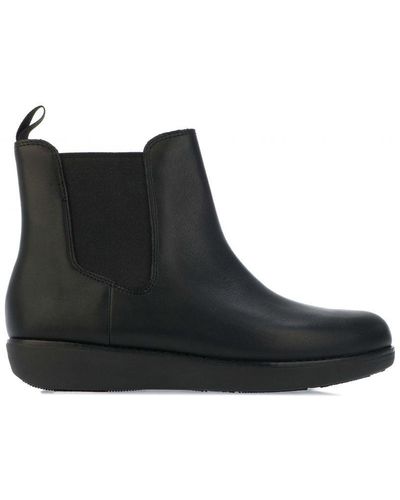 Fitflop S Fit Flop Sumi Leather Chelsea Boots - Black
