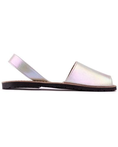 Sole Toucan Menorcan Sandals - Metallic