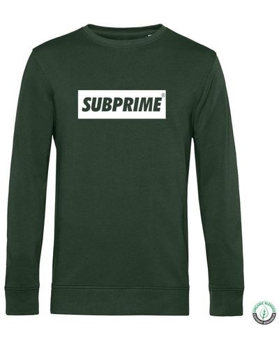 Subprime Sweaters Sweater Block Jade Groen Groen