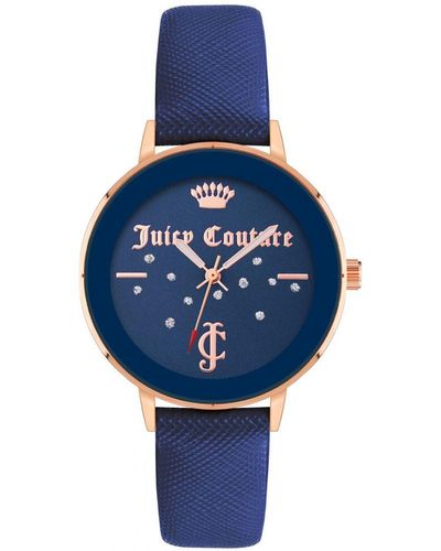 Juicy Couture Watch Jc/1264rgnv - Blauw