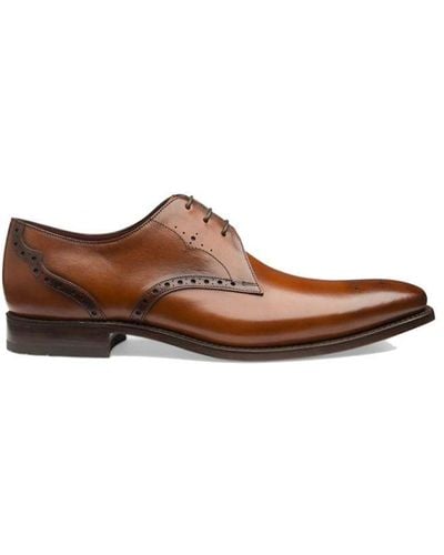 Loake Hannibal Derby Shoes Chestnut - Brown