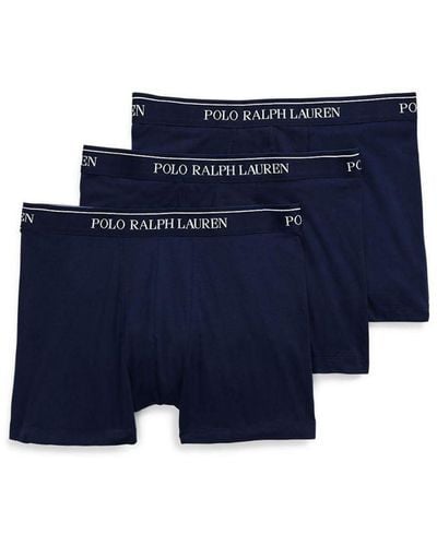 Polo Ralph Lauren 3-pack Boxershorts Voor - Blauw
