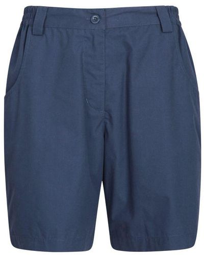 Mountain Warehouse Ladies Quest Casual Shorts () - Blue