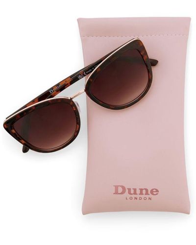 Dune Gladiso Slim Cat-Eye Sunglasses - Pink