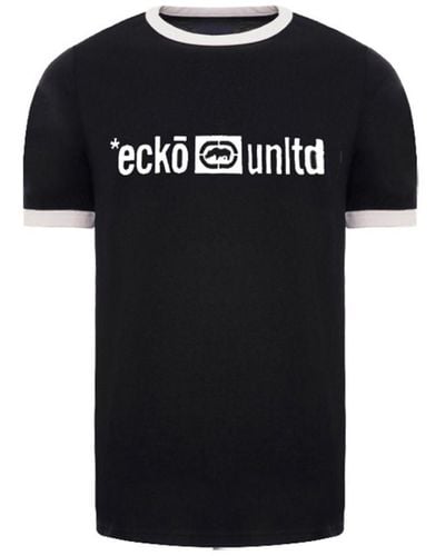 Ecko' Unltd Harley T-Shirt Cotton - Black