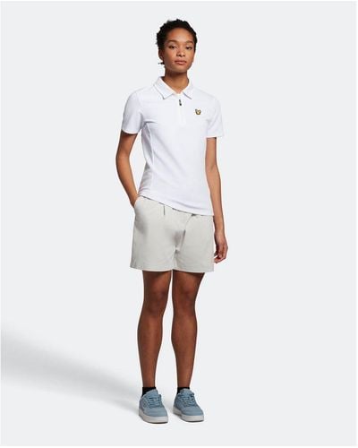 Lyle & Scott Golf Shorts - White
