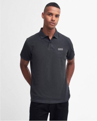 Barbour Essential Short Sleeve Polo - Blue