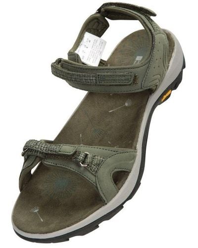 Mountain Warehouse Ladies Journey Vibram Sandals () - Green