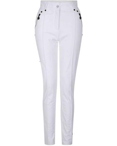 Dare 2b Ladies Julian Macdonald Regimented Ski Trousers () - White