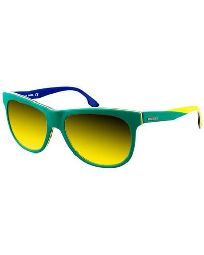 DIESEL Acetate Sunglasses With Oval Shape Dl0112 - Yellow