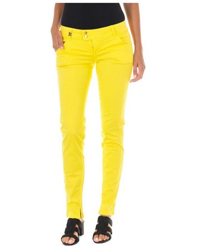 Met Trousers K-chino Cotton - Yellow