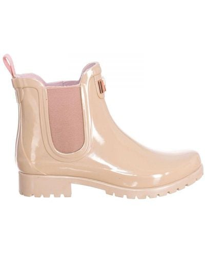 Michael Kors S Water Boots 40r2sdfe5z - Natural