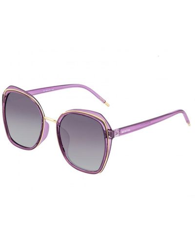 Bertha Jade Polarized Sunglasses - Purple