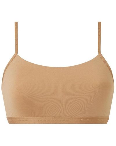 Calvin Klein 000Qf6757E Form To Body Natural Unlined Bralette