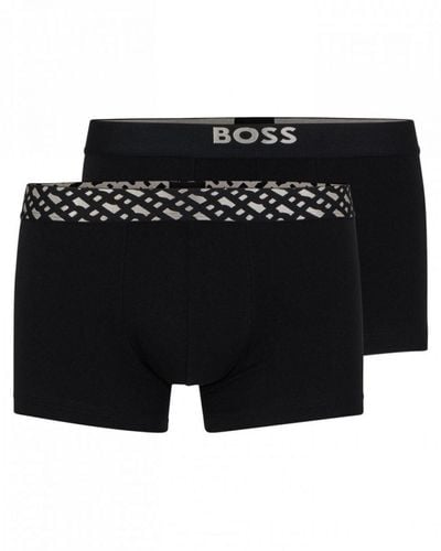 BOSS Boss 2 Pack G Trunks - Black