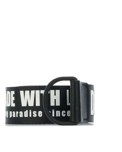 DSquared² Accessoires Riem, Zwart