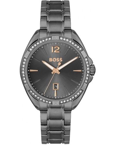 BOSS Felina Grey Watch 1502620 Stainless Steel