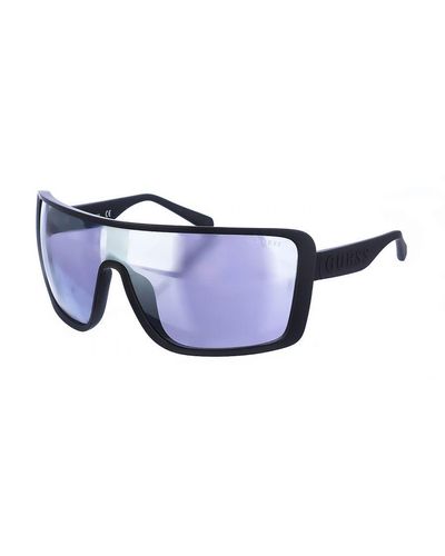 Guess Acetate Sunglasses With Rectangular Shape Gu00022S - Blue