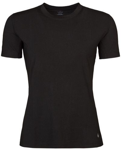 Heat Holders Ladies Thermal T Shirt For Winter - Black