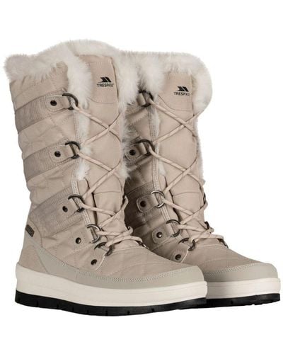 Trespass Ladies Evelyn Snow Boots () - Natural