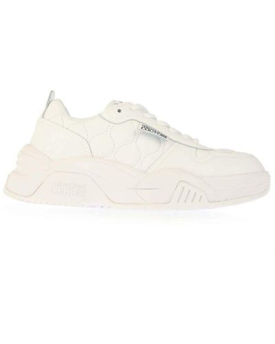 Versace Womenss Couture Stargaze Chunky Trainers - White
