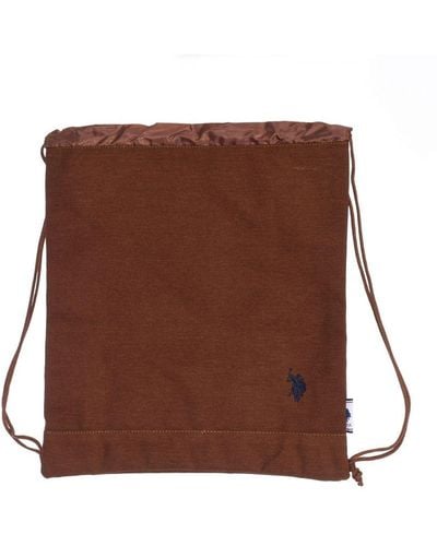 U.S. POLO ASSN. Drawstring Backpack Biukn0322Mia - Brown
