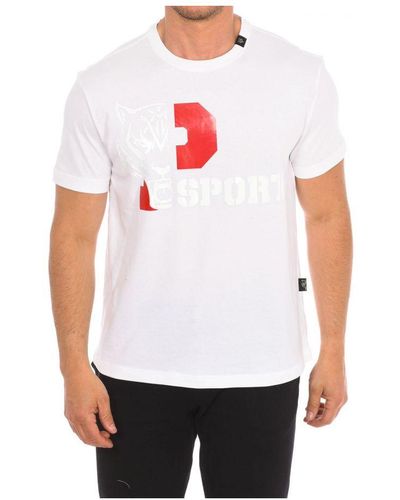 Philipp Plein Tips410 Short Sleeve T-shirt - White