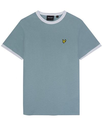 Lyle & Scott Ringer T-Shirt - Blue