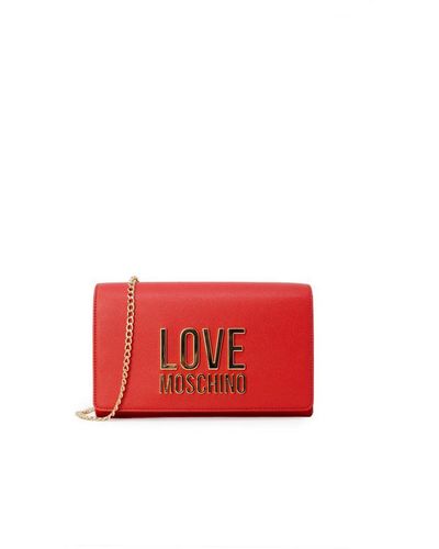 Moschino Love Shoulder Bag - Red