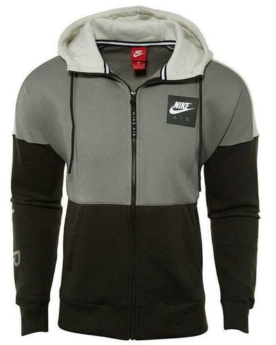 Nike Air Zip Through Tracksuit Set - Grey
