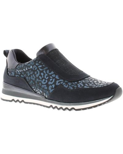 Marco Tozzi Trainers Miley Slip On Dk Navy - Blue