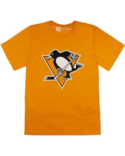 Fanatics Nhl Pittsburgh Penguins T-Shirt - Orange