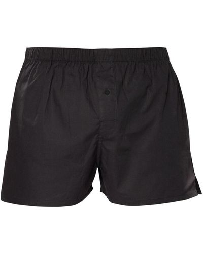 Asquith & Fox Classic Elasticated Boxers/Underwear () Cotton - Black