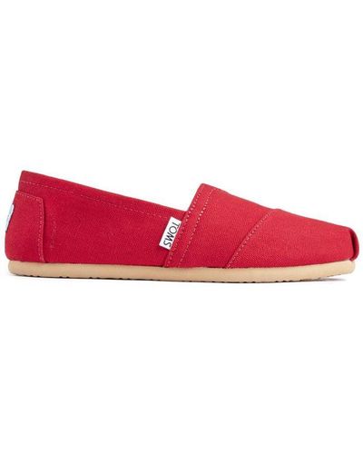 TOMS Alpargata Shoes Textile - Red