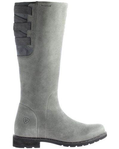 Ariat Clara H20 Storm B Grey Boots Leather