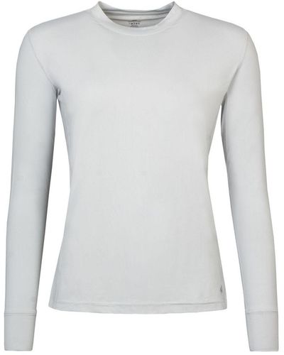Heat Holders Ladies Thermal T Shirt - Grey