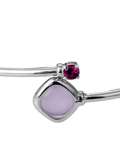 Orphelia 'Reese' 925 Sterling Bracelet - Purple