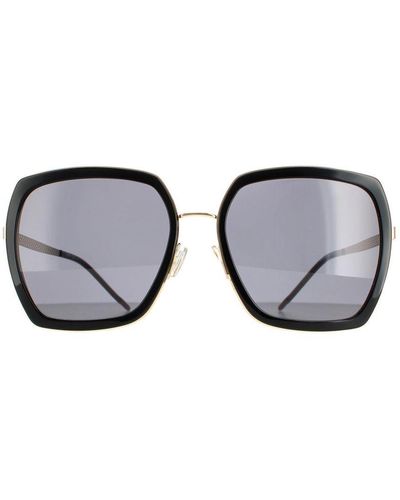 BOSS Sunglasses Boss 1208/s Rhl Ir Gold Black Gray - Zwart