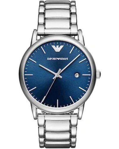 Emporio Armani Ar11089 Watch Stainless Steel - Blue
