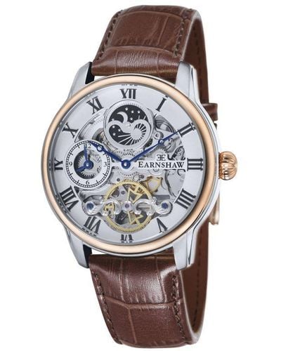 Thomas Earnshaw Longitude Automatic Fine Watch Es-8006-08 - White