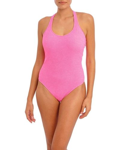 Freya Ibiza Waves Underwired Swimsuit - Pink